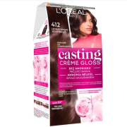 LORÉAL Casting Creme Gloss, Ľadové kakao 412, farba na vlasy 1 ks