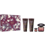 Versace Crystal Noir  parfumovaná voda 90 ml + mlieko 100 ml + gél 100 ml + Edp 5 ml