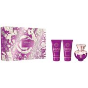 Versace Dylan Purple parfumovaná voda 50 ml + telové mlieko 50 ml + gél 50 ml