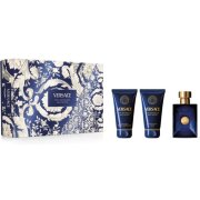 Versace Dylan Blue Pour Homme toaletná voda 50 ml + balzam 50 ml + gél 50 ml