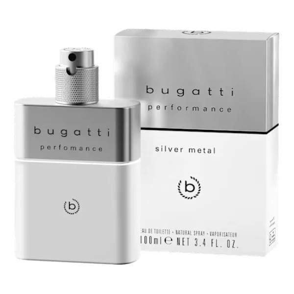 Bugatti Performance Silver Metal toaletná voda pánska 100 ml