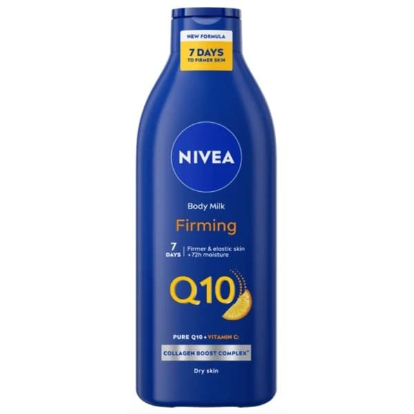 Nivea Q10 výživné spevňujúce telové mlieko +vitamín C, 400 ml, Q10