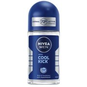 Nivea Men Cool Kick, guľôčkový antiperspirant pre mužov 50 ml