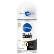 Nivea guľôčkový antiperspirant Black & White Invisible Silky Smooth 50 ml