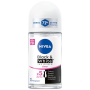 Nivea Black & White Invisible Clear guľôčkový antiperspirant 50 ml