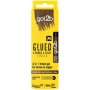 Maskara na obočie a baby vlásky Glued4Brows & Edges 2 v 1, tmavá blond - hnedá