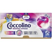 Coccolino Care trio gélové kapsuly na pranie farebné 26 PD