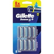 Gillette Sensor 3 plus Comfort 8 náhradných hlavíc