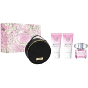 Versace Bright Crystal toaletná voda 90 ml + telové mlieko 100 ml + sprchový gél 100 ml + taška