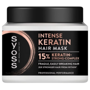 Syoss Intense Keratin vlasová maska pre slabé a ľahko lámavé vlasy 400 ml