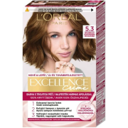LORÉAL Excellence Creme 5.3 svetlo hnedá zlatá, farba na vlasy 1 ks