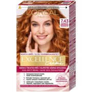 LORÉAL Excellence Creme 7.43 Blond medená zlatá 1 ks