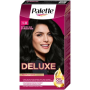 Schwarzkopf Palette Deluxe, farba na vlasy 1-0 Prírodný sýtočierny 1 ks