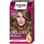 Schwarzkopf Palette Deluxe, farba na vlasy 7-11 Chladná stredná blond 1 ks