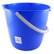 Vedro 12 l, modré, s plastovou rúčkou 1 ks