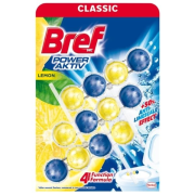 Bref Power Aktiv Lemon, čistiaci wc prípravok 3 x 50 g