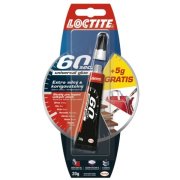 LOCTITE 60 Seconds, univerzálne sekundové lepidlo 15g