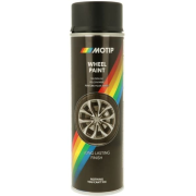 MOTIP Sprej na disky kolies Rallye čierny matný 500 ml