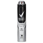 REXONA Men Invisible Black + White, antiperspirant v spreji pánsky 200 ml