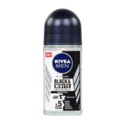 NIVEA for Men Invisible for Black & White guľôčkový antiperspirant 50 ml