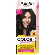 Palette Color Shampoo, 1-0 Čierny farba na vlasy 1 ks