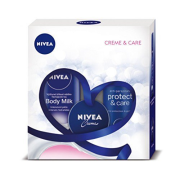 Nivea Dámska darčeková kazeta, Výživné telové mlieko Body Milk 250 ml