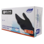SD Glove jednorázové Nitrilové rukavice čierne, č. M, 100 ks