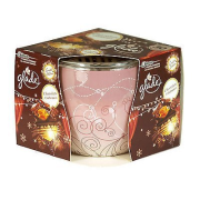 Glade Chocolate Parfémovaná dekoratínva sviečka, s vôňou čokolády 120g