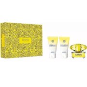 Versace Yellow Diamond toaletná voda 50 ml + mlieko 50 ml + gél 50 ml