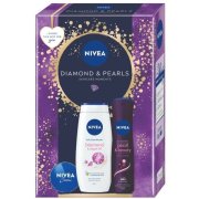 Nivea Diamond & Pearls darčeková kazeta 430 ml