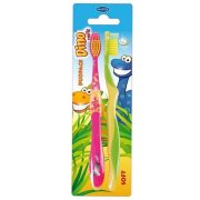 Rebi-Dental zubná kefka detská soft duo 2 ks