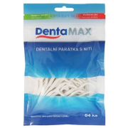 DentaMax dentálne špáratká s niťou 64 ks