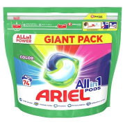 ARIEL All in 1 Power Color, pracie kapsuly 74 praní
