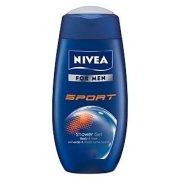 NIVEA for Men Sport 2v1, sprchový šampón s ošetrujúcimi minerálmi 250ml