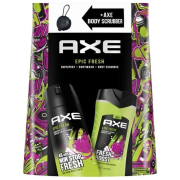 AXE Epic Fresh vianočná kazeta s umývacou špongiou 400 ml
