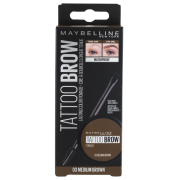 MAYBELLINE Tattoo Brow gélová pomáda na obočie 03 Medium Brown 4 g