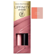 MAX FACTOR,Lipfinity Colour And Gloss,obojstranný rúž 590 caramel