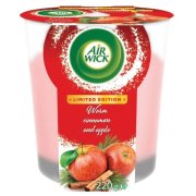 Air Wick sviečka Jablko a škorica 220 g