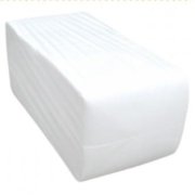 Gastro servítky 33 x 33 cm, 1 vrstvové, 500 ks, biele