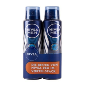 NIVEA for Men Fresh Aktive sprej antiperspirant so 48 hodinovou ochranou 2x150ml