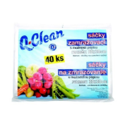Q Clean Sáčky do mrazničky, rozmer 20x30cm - 40ks