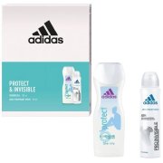 ADIDAS Protect & Invisible, dámska darčeková kazeta 1 ks