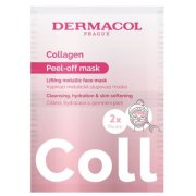 Dermacol Collagen vypínacia zlupovacia maska ​​s kolagénom 1 ks