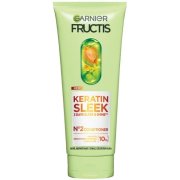 Garnier Fructis Keratin Sleek kondicionér na suché a krepovité vlasy 200 ml