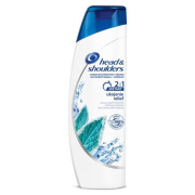 Head & Shoulders 2v1, šampón a kondicionér proti lupinám pre osvieženie normálnych vlasov 225ml