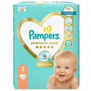 Pampers Premium detské plienky veľkosť č. 3, 6-10 kg, 78 ks
