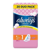 Always Classic Sensitive Normal 20ks