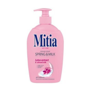 MITIA tekuté krémové mydlo, s mandľovým mliekom pumpa 500ml