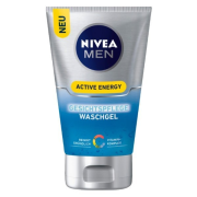 NIVEA Men Active Energy, osviežujúci umývací gél na tvár 100ml