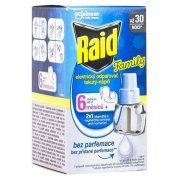 RAID Family elektrický odparovač proti komárom, tekutá náhradná náplň 21 ml